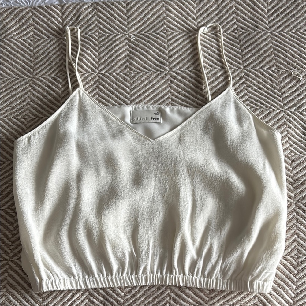 Classic White Camisole Top
